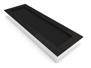 Trampolína do zeme - čierna