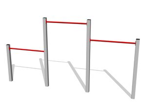 Trojhrazda - celokovová (v.p. 1,5 m)