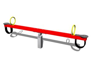 Vahadlová dvojhojdačka VH201K - celokovová